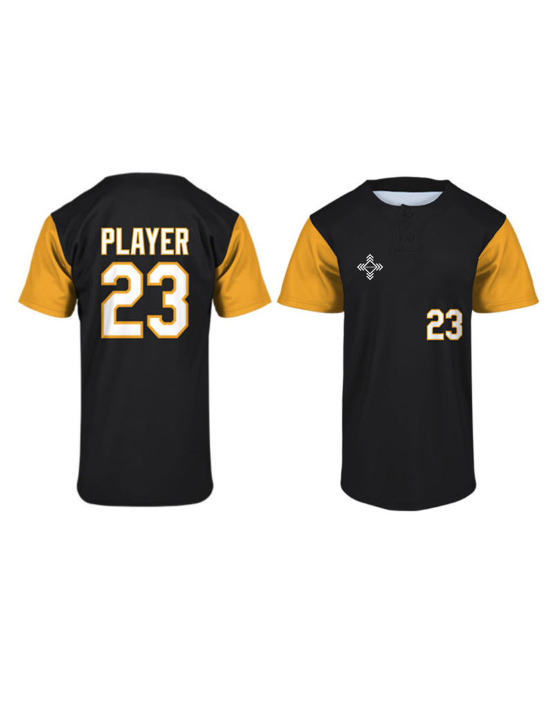 Vintage Button-Down Baseball Jerseys